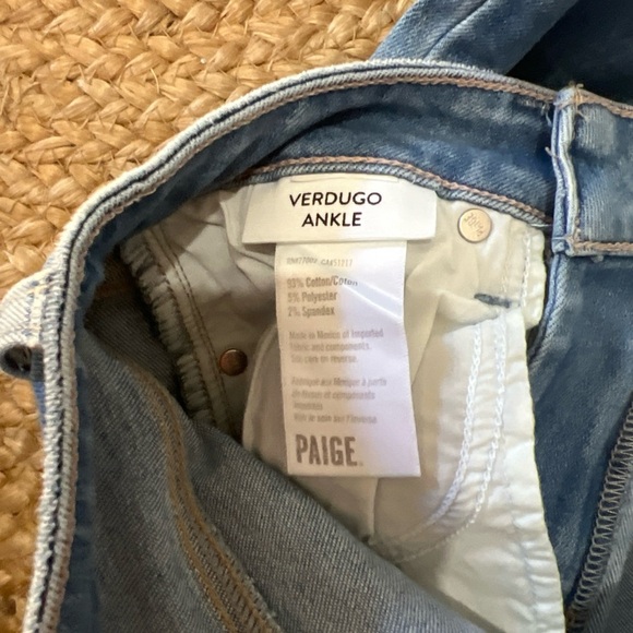 PAIGE Classic Blue Women's Jeans - Picture 8 of 12